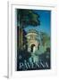 Ravenna Poster-Attilio Ravaglia-Framed Giclee Print