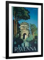 Ravenna Poster-Attilio Ravaglia-Framed Giclee Print