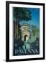 Ravenna Poster-Attilio Ravaglia-Framed Giclee Print