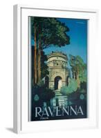 Ravenna Poster-Attilio Ravaglia-Framed Giclee Print