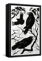 Ravens, 1998-Nat Morley-Framed Stretched Canvas