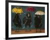 Ravens Rain-Leah Saulnier-Framed Premium Giclee Print