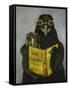 Ravens Read-Leah Saulnier-Framed Stretched Canvas