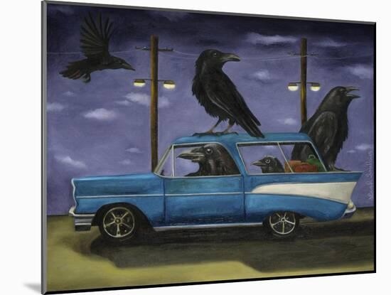 Ravens Ride-Leah Saulnier-Mounted Giclee Print