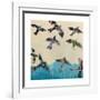 Ravens Rising-Kellie Day-Framed Art Print