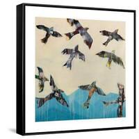 Ravens Rising-Kellie Day-Framed Stretched Canvas