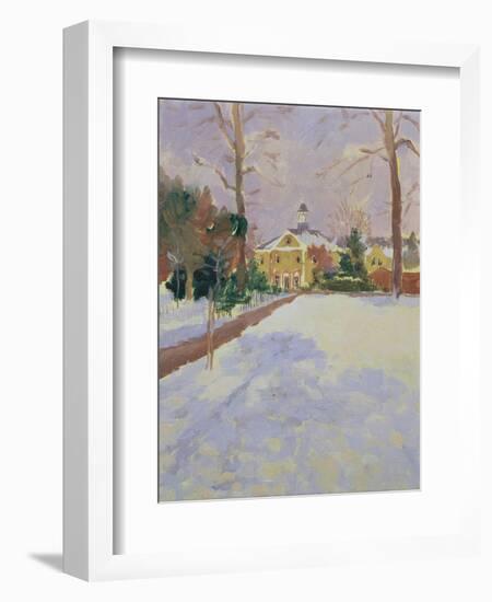 Ravenscourt Park under Snow-Sarah Butterfield-Framed Giclee Print