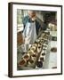 Ravi Kidwai, Tea Specialist, Tasting and Assessing Tea, Kolkata-Eitan Simanor-Framed Photographic Print