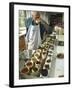 Ravi Kidwai, Tea Specialist, Tasting and Assessing Tea, Kolkata-Eitan Simanor-Framed Photographic Print