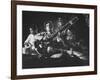 Ravi Shankar Passionately Playing the Sitar-Paul Schutzer-Framed Premium Photographic Print