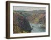 Ravines of the Creuse at the End of the Day, 1889-Claude Monet-Framed Giclee Print