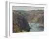 Ravines of the Creuse at the End of the Day, 1889-Claude Monet-Framed Giclee Print