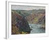 Ravines of the Creuse at the End of the Day, 1889-Claude Monet-Framed Giclee Print