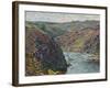 Ravines of the Creuse at the End of the Day, 1889-Claude Monet-Framed Giclee Print
