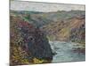 Ravines of the Creuse at the End of the Day, 1889-Claude Monet-Mounted Giclee Print