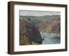 Ravines of the Creuse at the End of the Day, 1889-Claude Monet-Framed Giclee Print