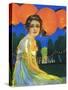 Ravinia Cover 1917-Hamilton King-Stretched Canvas