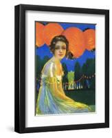 Ravinia Cover 1917-Hamilton King-Framed Giclee Print
