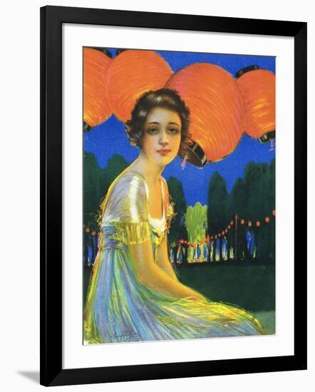 Ravinia Cover 1917-Hamilton King-Framed Giclee Print