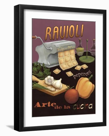 Ravioli-Daphne Brissonnet-Framed Art Print