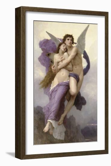 Ravishment of Psyche-William Adolphe Bouguereau-Framed Giclee Print