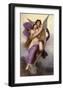 Ravishment of Psyche-William Adolphe Bouguereau-Framed Art Print