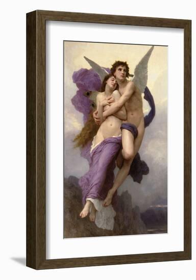 Ravishment of Psyche-William Adolphe Bouguereau-Framed Art Print