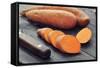 Raw Sweet Potatoes-tashka2000-Framed Stretched Canvas