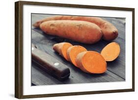 Raw Sweet Potatoes-tashka2000-Framed Photographic Print