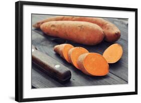 Raw Sweet Potatoes-tashka2000-Framed Photographic Print