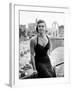 Raw Wind in Eden, Esther Williams, on Location in Rome, 1958-null-Framed Photo