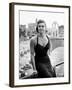 Raw Wind in Eden, Esther Williams, on Location in Rome, 1958-null-Framed Photo