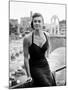 Raw Wind in Eden, Esther Williams, on Location in Rome, 1958-null-Mounted Photo