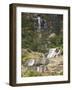 Rawana (Ravana) Falls, a Popular Sight by the Highway to the Coast as it Drops Thru Ella Gap, Ella,-Rob Francis-Framed Photographic Print