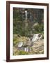 Rawana (Ravana) Falls, a Popular Sight by the Highway to the Coast as it Drops Thru Ella Gap, Ella,-Rob Francis-Framed Photographic Print