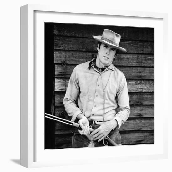 Rawhide, Clint Eastwood, 1959-66-null-Framed Photo