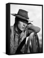 Rawhide, Clint Eastwood, 1959-66-null-Framed Stretched Canvas