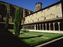 Cloister of Le Couvent Des Augustins, 14th C, Augustins Museum, Toulouse, Midi-Pyrenees, France-Rawlings Walter-Mounted Photographic Print