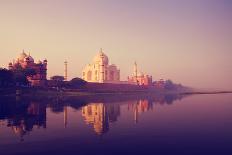 Taj Mahal India Seven Wonders Concept-Rawpixel-Framed Photographic Print