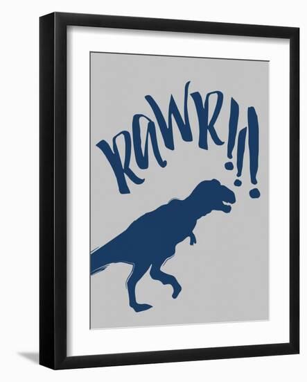 RAWR-Jace Grey-Framed Art Print