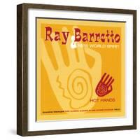 Ray Barretto - Hot Hands-null-Framed Art Print