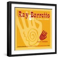 Ray Barretto - Hot Hands-null-Framed Art Print