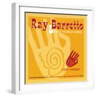 Ray Barretto - Hot Hands-null-Framed Art Print