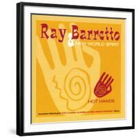 Ray Barretto - Hot Hands-null-Framed Art Print