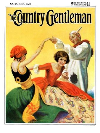 "Halloween Dance," Country Gentleman Cover, October 1, 1928