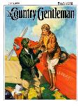 "Just Married, Just Landed," Country Gentleman Cover, July 1, 1929-Ray C. Strang-Giclee Print