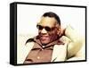 Ray Charles Backstage at Saturday Night Live, 1977-null-Framed Stretched Canvas