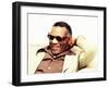 Ray Charles Backstage at Saturday Night Live, 1977-null-Framed Photo