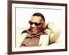 Ray Charles Backstage at Saturday Night Live, 1977-null-Framed Photo