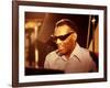 Ray Charles Close Up-null-Framed Photo